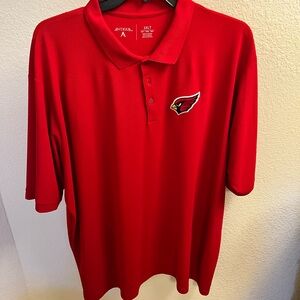 Antigua Men's AZ Cardinal Red Polo Shirt